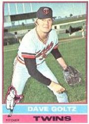 1976 Topps Baseball Cards      136     Dave Goltz